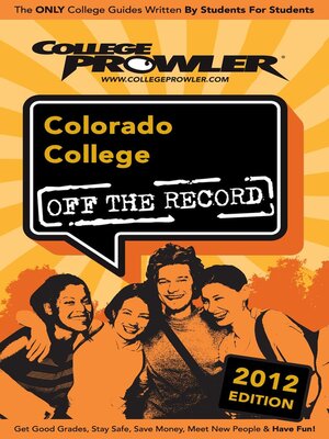 cover image of Colorado College 2012